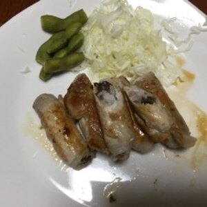 豚肉の梅しそ巻き★